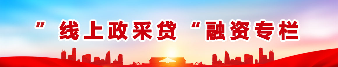 “线上政采贷”融资专栏